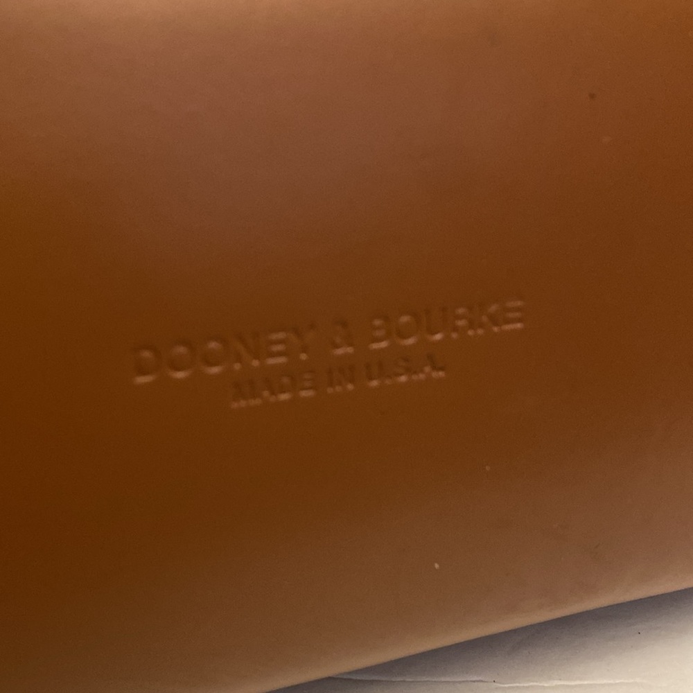 Vintage Dooney & Bourke Canvas and Leather Dome Bag - Picture 6 of 16